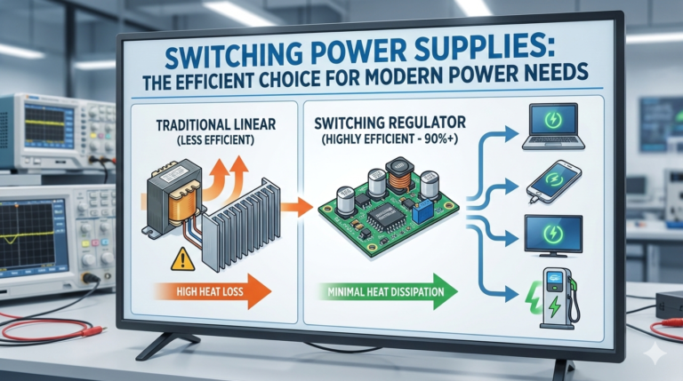 Switching Power Supplies: The Efficient Choice for Modern Power Needs