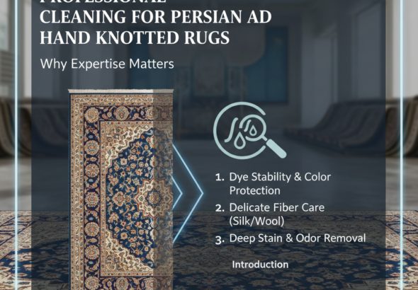 Professional Cleaning for Persian and Hand Knotted Rugs