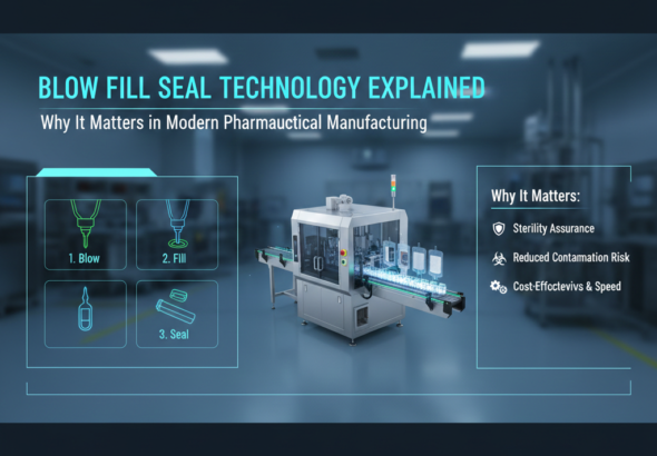 Blow Fill Seal Technology Explained. Why It Matters in Modern Pharmaceutical Manufacturing